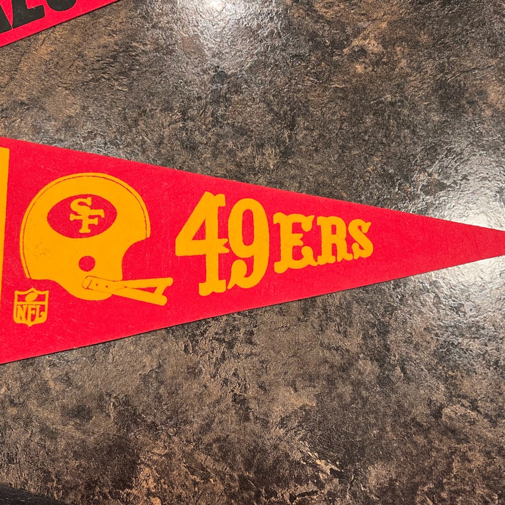 Vintage 1960-70’s, NFL authentic historical true original Pennants 13 teams - Picture 3 of 15